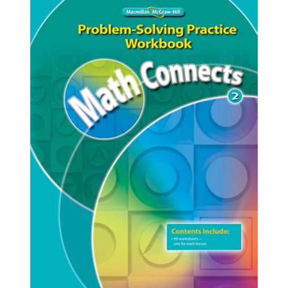 Pre-Owned Math Connects, Grade 2, Problem Solving Practice Workbook (ELEMENTARY MATH CONNECTS) Paperback