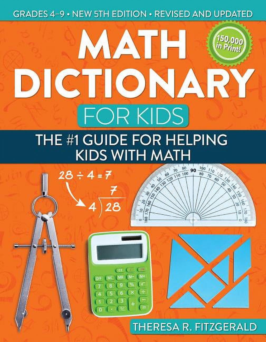 Math Dictionary for Kids - Walmart.com