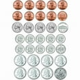 thumbnail image 1 of Math Die Cut Magnets U.S. Coins, 1 of 1
