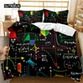 thumbnail image 1 of Math Duvet Cover Set Size Mathematics Formula Print Bedding Set for Kids Boys Educational Polyeste, 1 of 5