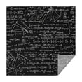thumbnail image 1 of Math Equations 3D Shapes Black Pattern Square Tablecloth,Waterproof Square Table Cover,Wipeable Spillproof Washable Table Cover for Home Kitchen Party Decor 42"X42"(107x107cm), 1 of 6
