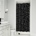 thumbnail image 1 of Math Equations Algebra Black Pattern Shower Curtain 36"x72" ,Bathroom Decorative Shower Curtains Set with 12 Hooks,Modern Waterproof Washable Shower Curtain, 1 of 6