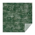 thumbnail image 1 of Math Equations Algebra Green Pattern Square Tablecloth,Waterproof Square Table Cover,Wipeable Spillproof Washable Table Cover for Home Kitchen Party Decor 60"x60"(152x152cm), 1 of 6