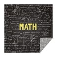 thumbnail image 1 of Math Equations Algebraic Symbols Black Pattern Square Tablecloth,Waterproof Square Table Cover,Wipeable Spillproof Washable Table Cover for Home Kitchen Party Decor 42"X42"(107x107cm), 1 of 6