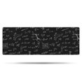 thumbnail image 1 of Math Equations Calculus Symbols Black Pattern Bathroom Rugs Mat,Non Slip Microfiber Bathroom Rug,Rubber Backing,Soft Bathroom Mats for Bathroom Floor,Tub and Shower,47x17in(120x43cm), 1 of 5