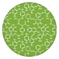 thumbnail image 1 of Math Equations Chemical Structures Green Pattern Round Fitted Tablecloth with Elastic Edge,Dining Table Cover Waterproof,Outdoor Round Tablecloth for Camping,Dining,Indoor and Outdoor, 1 of 7