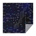 thumbnail image 1 of Math Equations Cosmic Formulas Blue Pattern Square Tablecloth,Waterproof Square Table Cover,Wipeable Spillproof Washable Table Cover for Home Kitchen Party Decor 42"X42"(107x107cm), 1 of 6