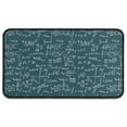 thumbnail image 1 of Math Equations Dark Green Formula Pattern Door Rugs,Washable Non Slip Door Mats Indoor,Decorative Door Mats,Entry Mat Indoor for Entrance,Bedroom,Kitchen,Bathroom,30"x17", 1 of 6