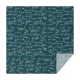 thumbnail image 1 of Math Equations Dark Green Formula Pattern Square Tablecloth,Waterproof Square Table Cover,Wipeable Spillproof Washable Table Cover for Home Kitchen Party Decor 42"X42"(107x107cm), 1 of 6