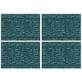 thumbnail image 1 of Math Equations Dark Green Formula Pattern Summer Placemats Table Placemats Set Of 4-Linen Kitchen Washable Placemats Table Mats 11.8"x17.7" Non-Slip Heat Resistant, 1 of 6
