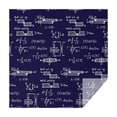 thumbnail image 1 of Math Equations Engineering Diagrams Navy Pattern Square Tablecloth,Waterproof Square Table Cover,Wipeable Spillproof Washable Table Cover for Home Kitchen Party Decor 42"X42"(107x107cm), 1 of 6