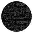 thumbnail image 1 of Math Equations Geometry Black Pattern Round Fitted Tablecloth with Elastic Edge,Dining Table Cover Waterproof,Outdoor Round Tablecloth for Camping,Dining,Indoor and Outdoor, 1 of 7