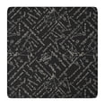 thumbnail image 1 of Math Equations Geometry Black Pattern Square Fitted Tablecloth with Elastic Edge,Square Table Cover,Washable Elastic Table Cover for Home Kitchen Party Decor 36"x36", 1 of 6