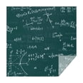 thumbnail image 1 of Math Equations Geometry Green Pattern Square Tablecloth,Waterproof Square Table Cover,Wipeable Spillproof Washable Table Cover for Home Kitchen Party Decor 60"x60"(152x152cm), 1 of 6