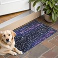 thumbnail image 1 of Math Equations Geometry Shapes Purple Pattern Door Rugs,Washable Non Slip Door Mats Indoor,Decorative Door Mats,Entry Mat Indoor for Entrance,Bedroom,Kitchen,Bathroom,16"x24", 1 of 6