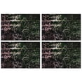 thumbnail image 1 of Math Equations Glowing Formulas Black Pattern Summer Placemats Table Placemats Set Of 4-Linen Kitchen Washable Placemats Table Mats 11.8"x17.7" Non-Slip Heat Resistant, 1 of 6