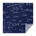 thumbnail image 1 of Math Equations Graphs Black Pattern Square Tablecloth,Waterproof Square Table Cover,Wipeable Spillproof Washable Table Cover for Home Kitchen Party Decor 52"x52"(132x132cm), 1 of 6