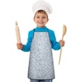 thumbnail image 1 of Math Equations Grid Notes Pattern Kids Aprons for Girls and Boys,Adjustable Neck Strap Toddler Aprons for Kids Cooking Baking, 1 of 6