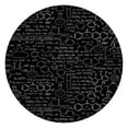 thumbnail image 1 of Math Equations Lab Tools Black Pattern Round Fitted Tablecloth with Elastic Edge,Dining Table Cover Waterproof,Outdoor Round Tablecloth for Camping,Dining,Indoor and Outdoor, 1 of 7