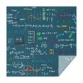 thumbnail image 1 of Math Equations Lab Tools Blue Pattern Square Tablecloth,Waterproof Square Table Cover,Wipeable Spillproof Washable Table Cover for Home Kitchen Party Decor 42"X42"(107x107cm), 1 of 6