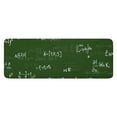 thumbnail image 1 of Math Equations Math Symbols Green Pattern Kitchen Rug Mat,Kitchen Runner Rugs Non Skid Washable,Decorative Kitchen Floor Mats for Kitchen,Sink,Laundry,17"x47.2", 1 of 7