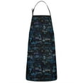 thumbnail image 1 of Math Equations Number Patterns Blue Pattern Apron-Garden Aprons for Women with Pockets-Cotton Linen Waterproof Kitchen Cooking Gardening Aprons Adjustable for Kitchen,Cooking,BBQ and Salon 33x27 Inch, 1 of 7