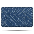 thumbnail image 1 of Math Equations Physics Diagrams Blue Pattern Bathroom Rugs Mat,Non Slip Microfiber Bathroom Rug,Rubber Backing,Soft Bathroom Mats for Bathroom Floor,Tub and Shower,20x32in(50x80cm), 1 of 5