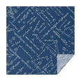 thumbnail image 1 of Math Equations Physics Diagrams Blue Pattern Square Tablecloth,Waterproof Square Table Cover,Wipeable Spillproof Washable Table Cover for Home Kitchen Party Decor 42"X42"(107x107cm), 1 of 6