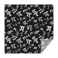 thumbnail image 1 of Math Equations Pi Symbols Black Pattern Square Tablecloth,Waterproof Square Table Cover,Wipeable Spillproof Washable Table Cover for Home Kitchen Party Decor 42"X42"(107x107cm), 1 of 6