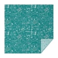thumbnail image 1 of Math Equations Science Tools Green Pattern Square Tablecloth,Waterproof Square Table Cover,Wipeable Spillproof Washable Table Cover for Home Kitchen Party Decor 60"x60"(152x152cm), 1 of 6