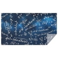 thumbnail image 1 of Math Equations Starry Blue Background Pattern Rectangle Tablecloth 60"x102",Waterproof Polyester Rectangle Table Cloth, Wipeable Spillproof Polyester Tablecloth for Dining, Camping, Indoor and Outdoor, 1 of 6