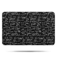 thumbnail image 1 of Math Equations Trigonometry Black Pattern Bathroom Rugs Mat,Non Slip Microfiber Bathroom Rug,Rubber Backing,Soft Bathroom Mats for Bathroom Floor,Tub and Shower,17x27in(43x68cm), 1 of 5
