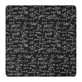 thumbnail image 1 of Math Equations Trigonometry Black Pattern Square Fitted Tablecloth with Elastic Edge,Square Table Cover,Washable Elastic Table Cover for Home Kitchen Party Decor 36"x36", 1 of 6