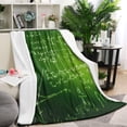 thumbnail image 1 of Math Equations Trigonometry Green Pattern Blanket,Comfortable Soft Flannel Throw Blanket,All Season,Warm Lightweight Blankets for Sofa Bed Couch Living Room Chair,60"x80", 1 of 4