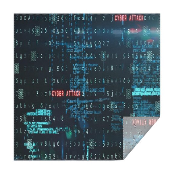 Math Equations White Formulas Brown Pattern Square Tablecloth,Waterproof Square Table Cover,Wipeable Spillproof Washable Table Cover for Home Kitchen Party Decor 60"x60"(152x152cm)