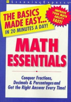 Pre-Owned Math Essentials (Paperback) 1576850943 9781576850947 ...