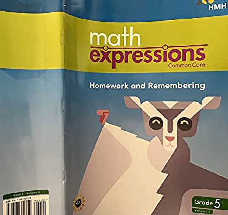 Pre-Owned Math Expressions, Homework and Remembering, Grade 5 Volume 2 ...