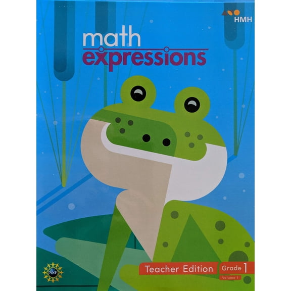 Math Expressions, Grade 1 Volume 1, Teacher Edition, 9781328742469, 1328742466