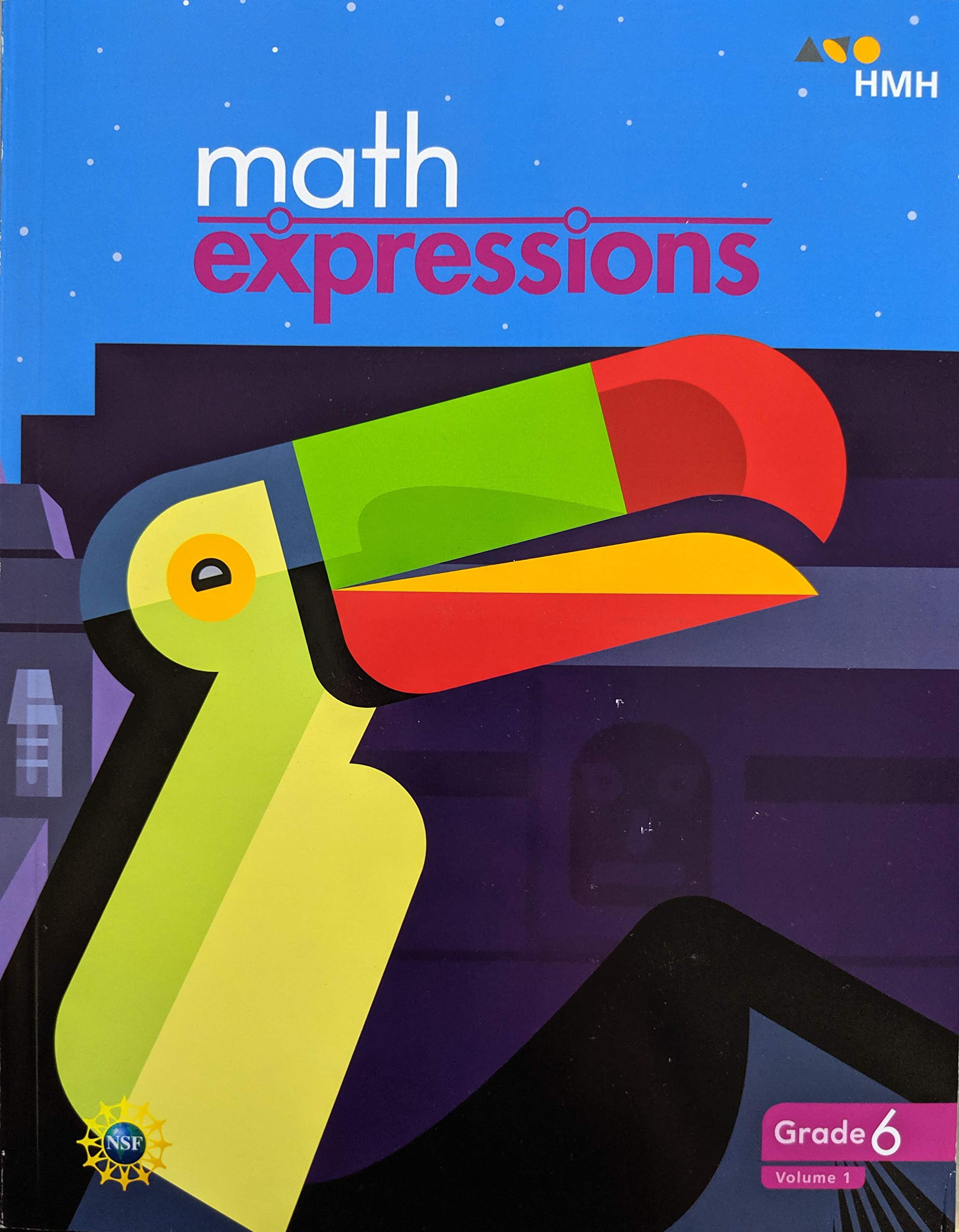 Math Expressions, Grade 6 Volume 1 Student Activity Book, 9781328743855, 1328743853