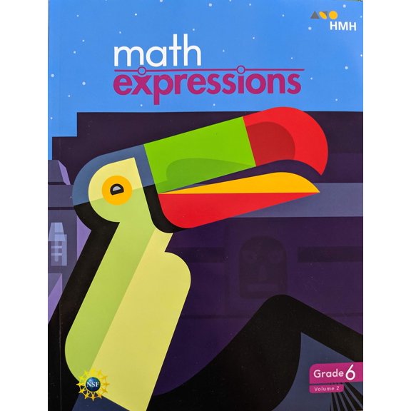 Math Expressions, Grade 6 Volume 2 Student Activity Book, 9781328743916, 1328743918