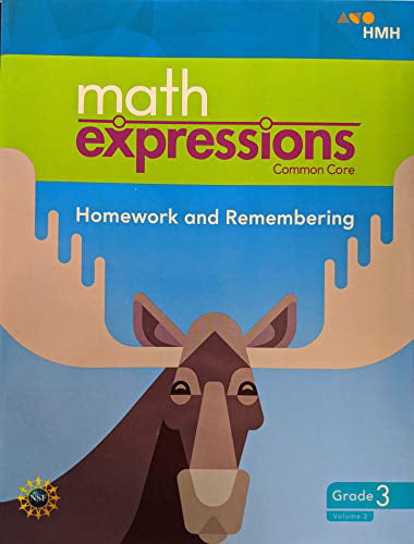 math expressions homework and remembering grade 3 volume 2