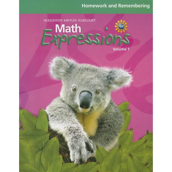 Math Expressions: Math Expressions: Homework and Remembering Consumable Volume 1 Level 1 (Paperback)