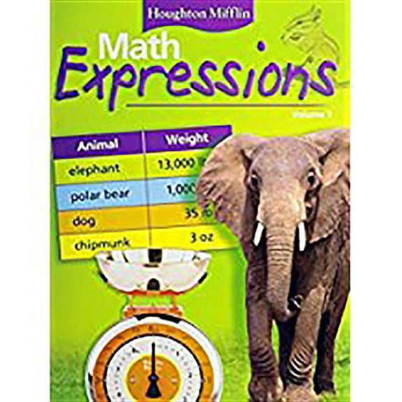 Math Expressions: Student Activity Book, Volume 2 Grade 3 2006 (Paperback) by Houghton Mifflin Company (Prepared for publication by)