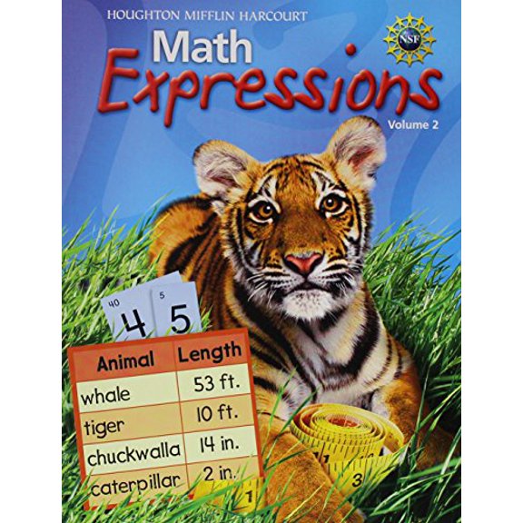 Pre-Owned Math Expressions: Student Activity Book (Consumable), Volume 2 Grade 2 2011 (Paperback) 0547473753 9780547473758