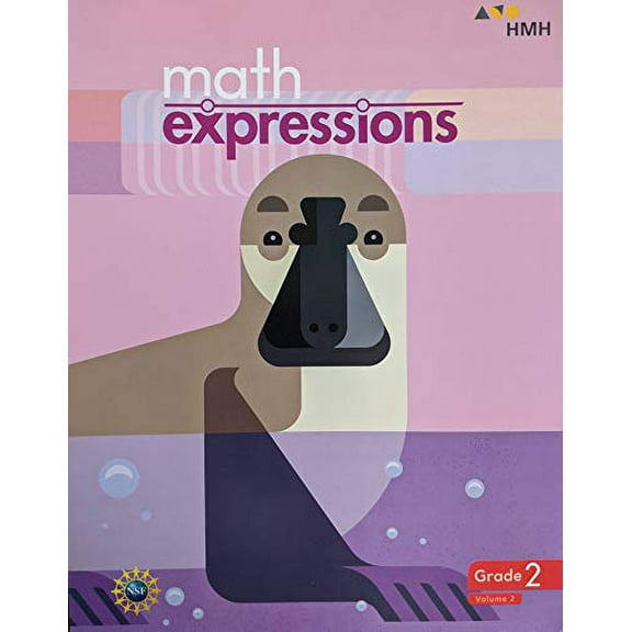 Math Expressions Student Activity Book, Grade 2, Volume 2, c. 2018, 9781328698803, 1328698807
