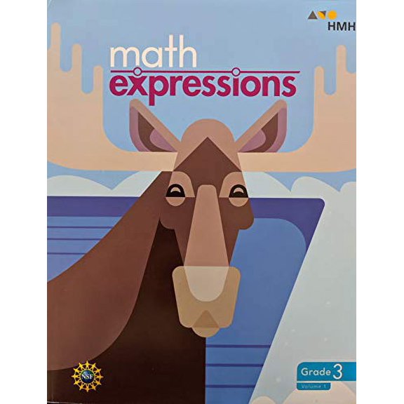 Math Expressions Student Activity Book, Grade 3, Volume 1, 9781328743824, 1328743829