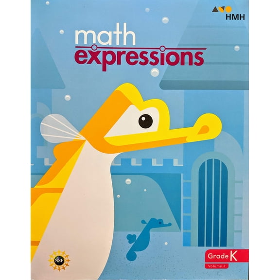 Math Expressions Student Activity Book, Grade K, Volume 2, 9781328743862, 1328743861