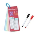 thumbnail image 1 of Math Facts Flash Cards Reusable Math Learning Flashcards for Write and Wipe, 1 of 10