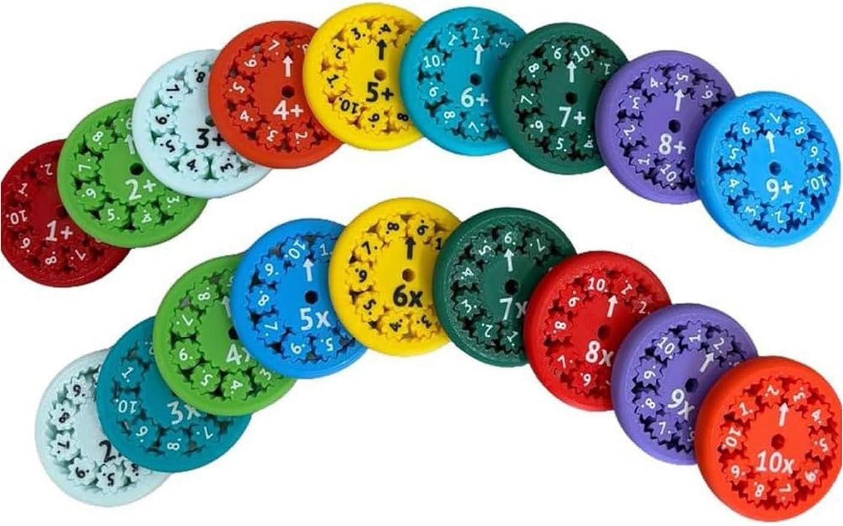 Math Fidget Spinners, Math Multiplication Fidget Spinners, Math Facts Fidget Spinners Addition