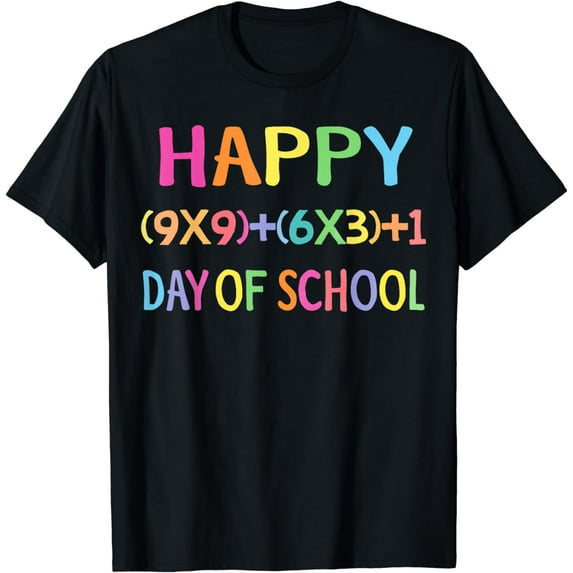 Math Formula 100 Days Of School Funny Math Teacher 100th Day T-Shirt